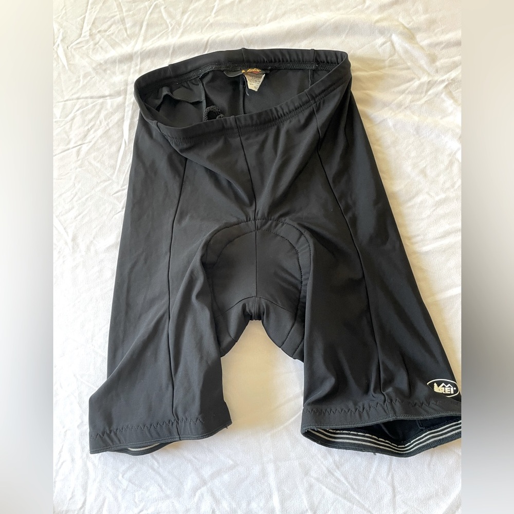 REI padded Bike Shorts Black Medium